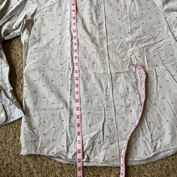 Frank & Oak Button Down Shirt XL No Flaws Gray - Picture 5 of 6